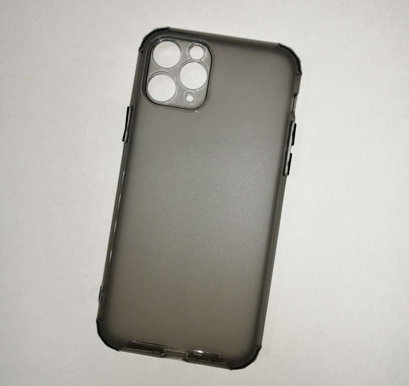 Чехол-накладка JET для Apple Iphone XI / iphone 11 (силикон) темно-серый с защитой камеры