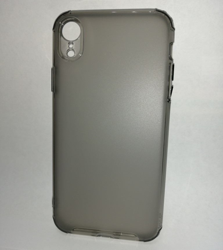 Чехол-накладка JET для Apple Iphone XR (силикон) темно-серый с защитой камеры - фото 2 - id-p135333427
