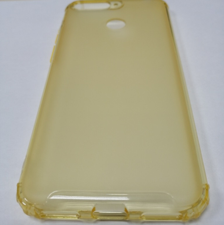 Чехол-накладка JET для Huawei Y6 Prime 2018 (силикон) золотой прозрачный усиленный - фото 2 - id-p135345802