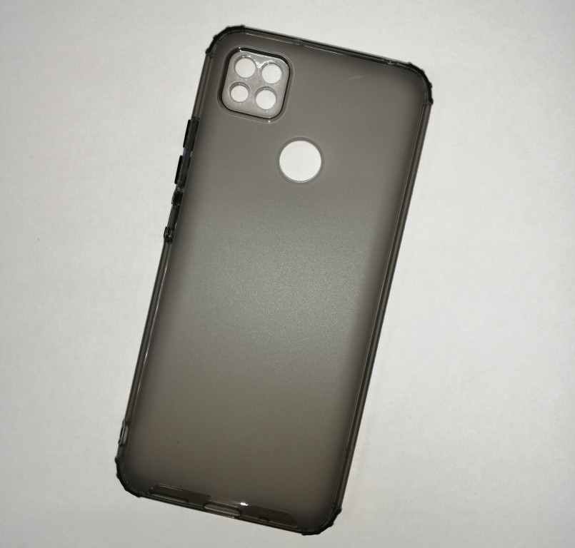 Чехол-накладка JET для Xiaomi Redmi 9C (силикон) темно-серый с защитой камеры, фото 1