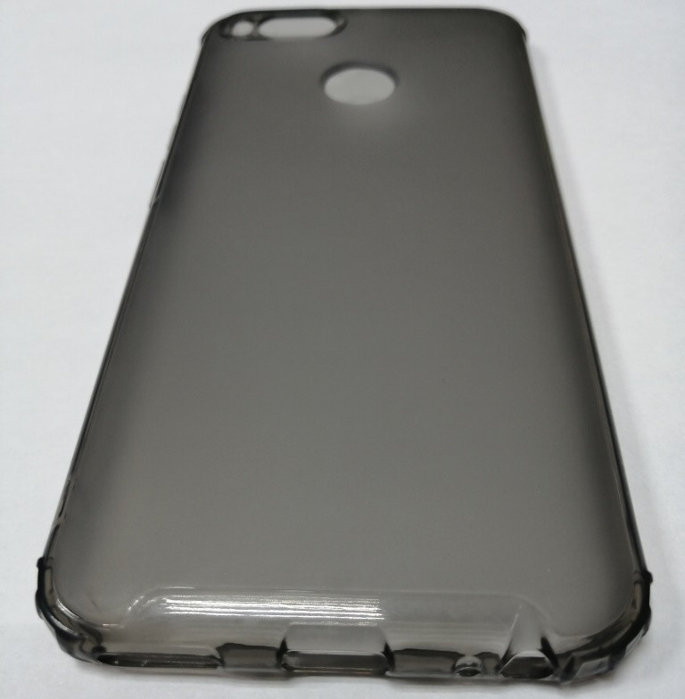 Чехол-накладка JET для Xiaomi Mi A1 (силикон) темно-серый прозрачный усиленный - фото 2 - id-p135348159