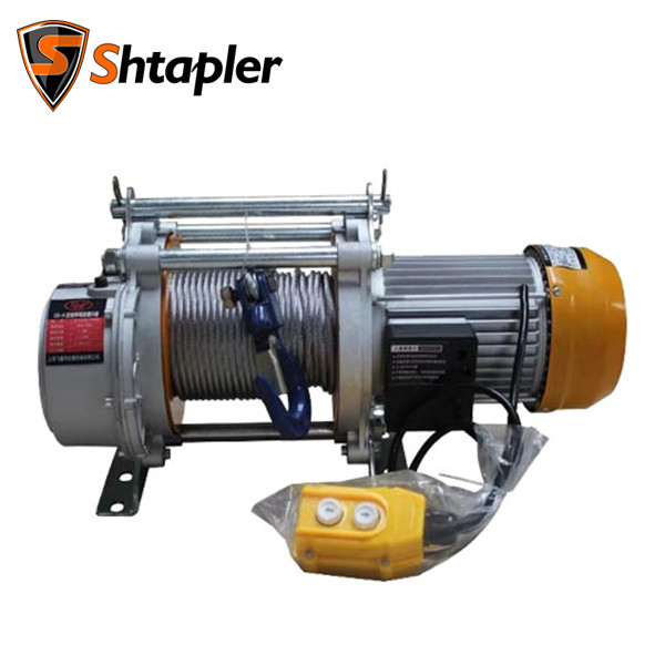 Лебедка электрическая тяговая стационарная Shtapler KCD 1000/500кг 50/100м - фото 1 - id-p135347088