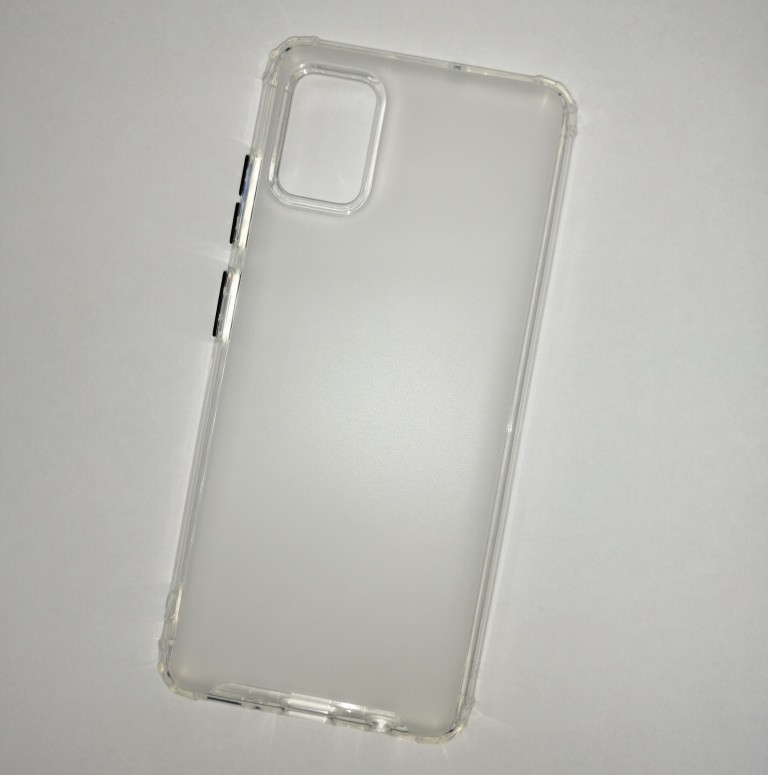 Чехол-накладка JET для Samsung Galaxy A51 (силикон) SM-A515 белый усиленный