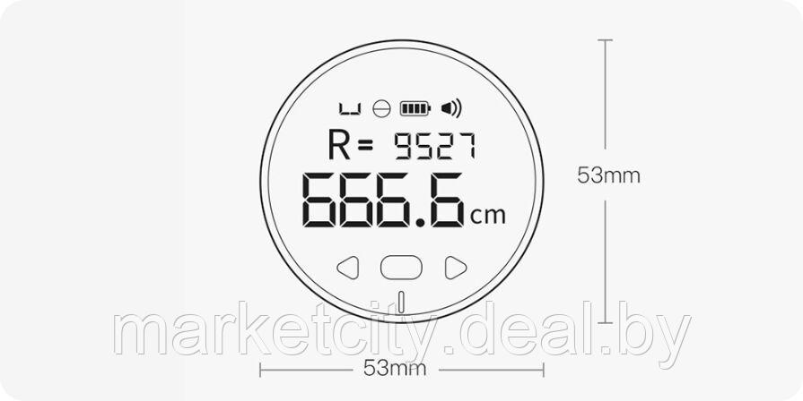 Электронная рулетка Xiaomi DUKA Small Q Electronic Ruler - фото 2 - id-p135357554