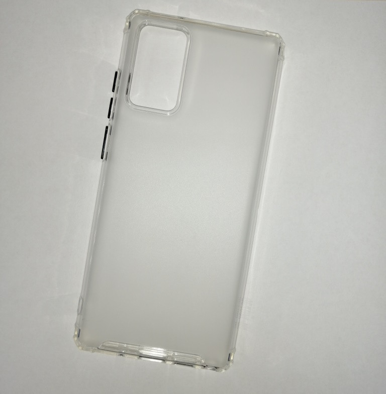 Чехол-накладка JET для Samsung Galaxy Note 20 SM-N980 (силикон) белый усиленный