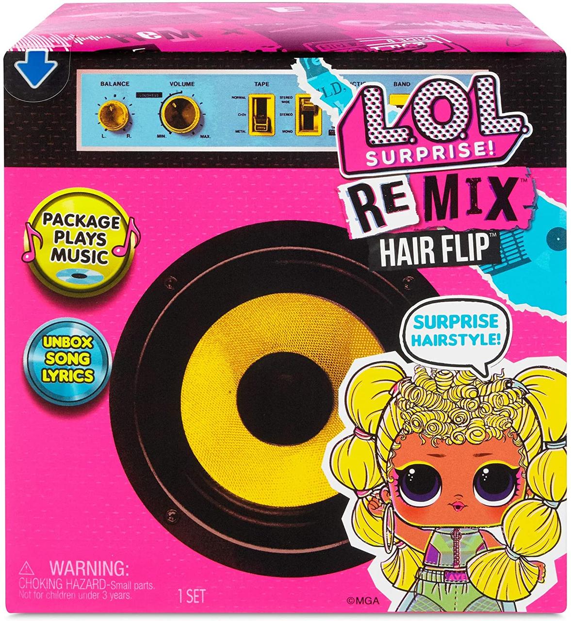 Куклы L.O.L. L.O.L. Сюрприз Remix Hair Flip Dolls 566977 - фото 1 - id-p135383794