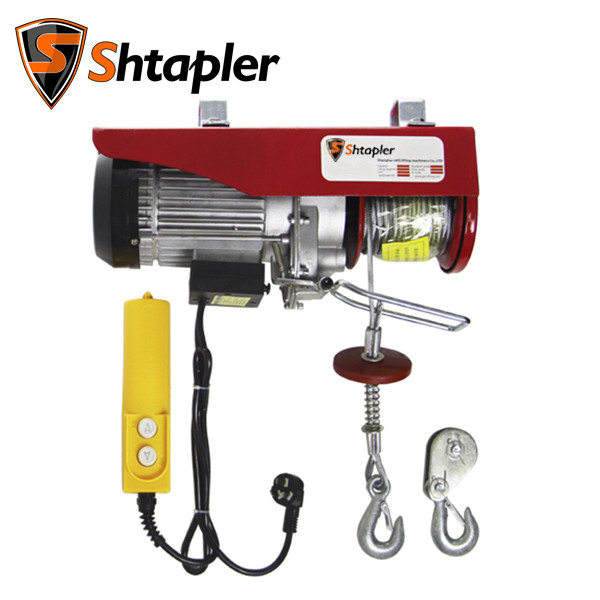 Таль электрическая стационарная Shtapler PA 250/125 кг, 6/12м