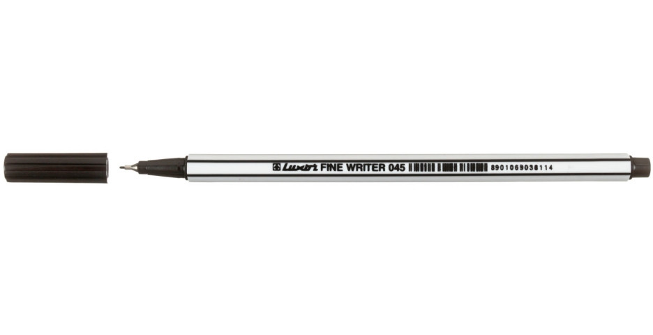 Лайнер Luxor Fine Writer 045 толщина линии 0,4 мм, черный - фото 1 - id-p135388220
