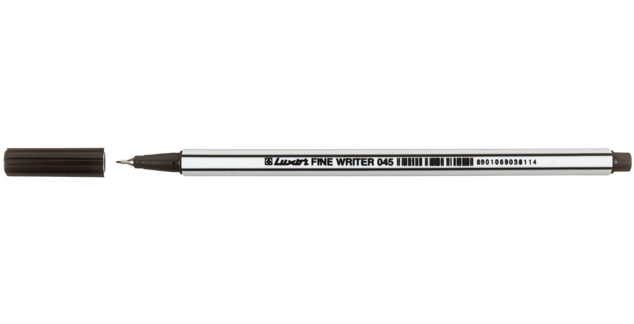 Лайнер Luxor Fine Writer 045 толщина линии 0,4 мм, черный - фото 2 - id-p135388220