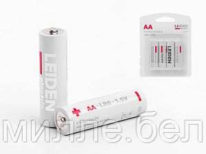 Батарейка AA LR6 1,5V alkaline 4шт. LEIDEN ELECTRIC