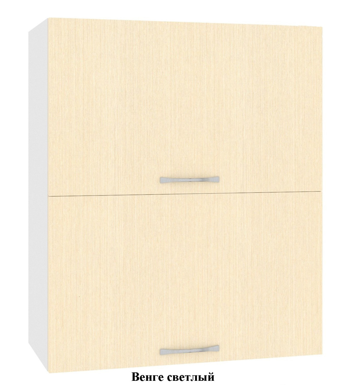 Шкафчик навесной ВШ 60-2г с горизонтальными дверками "ЛИРА" - фото 2 - id-p118724090