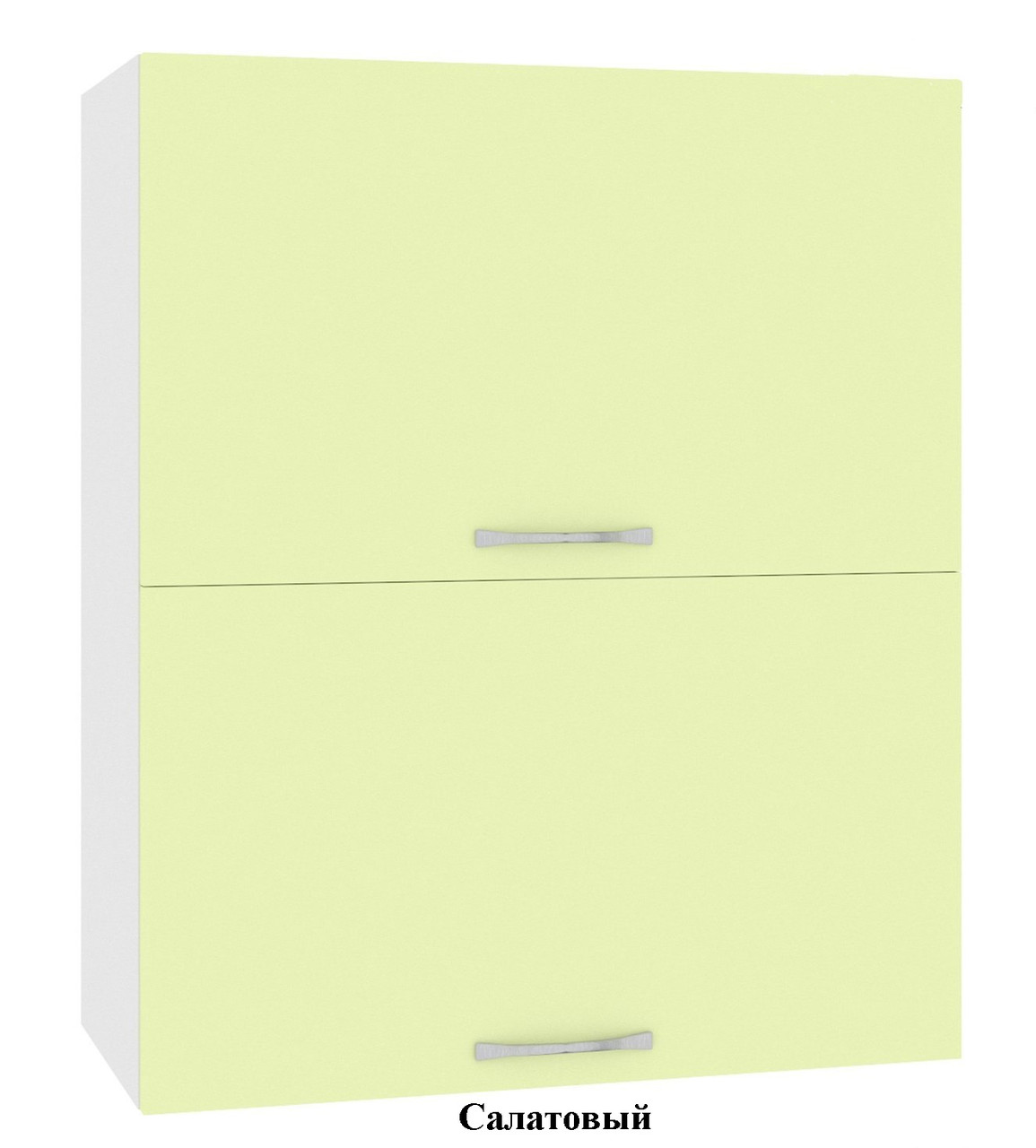 Шкафчик навесной ВШ 60-2г с горизонтальными дверками "ЛИРА" - фото 4 - id-p118724090