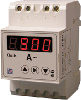 Амперметр однофазный на DIN-рейку Omix D3-A-1-0.5