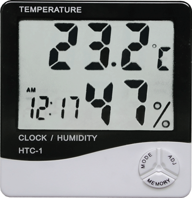 Индикатор температуры и влажности воздуха HTC-1 - фото 1 - id-p135409647