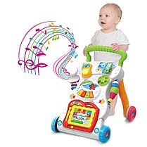 Детский игровой развивающий центр, каталка-ходунки Music Walker, фото 2