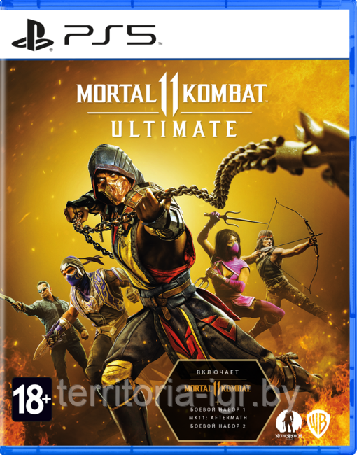 Mortal Kombat 11 Ultimate Sony PS5 (Русские субтитры) - фото 1 - id-p135427157