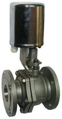 Кран шаровой регулирующий фланцевый с электроприводом, для пара AR-GH100-5 - фото 1 - id-p135409785
