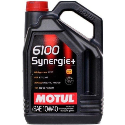 108647 Motul 6100 Synergie+ 10W-40 5л.