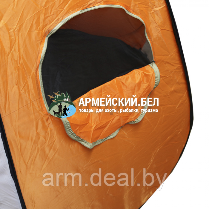 Палатка универсальная автомат, 2,3 м * 2,3 м, оранжевая - фото 3 - id-p135474570