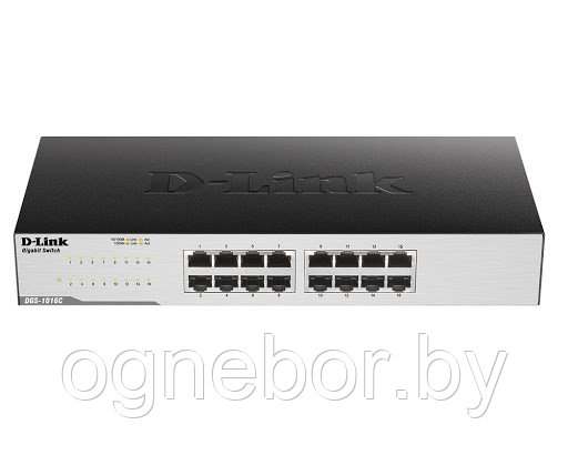DGS-1016C/B Неуправляемый коммутатор