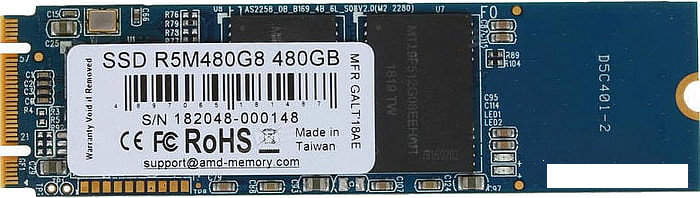 SSD AMD Radeon R5 480GB R5M480G8, фото 2