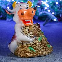 Копилка для монет «Богатая корова»
