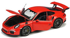 Велли Модель машины 1:24 Porsche 911 GT3 RS Welly 24080, фото 2