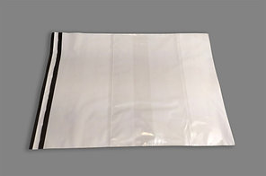 Курьерский пакет п/э 240х320+30мм 50 мкм, с карманом