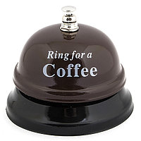 Звонок настольный "Ring for a coffee"