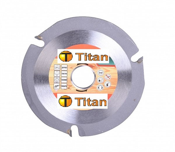 Пильный диск, размер 125x22x3 зуба по дереву для УШМ Titan - фото 1 - id-p135514287