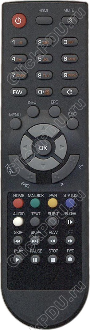 Пульт для Globo E-RCU-015 (телекарта HD X8)