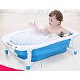 Ванночка детская для купания PITUSO, складная, 85 см, синий 8833, фото 2