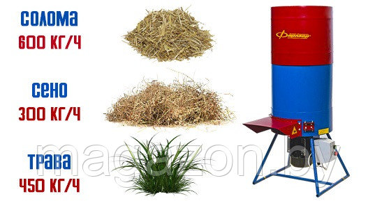Кормоизмельчитель Фермер КР-02 (220В) сено, солома, сухая трава - фото 4 - id-p135523934