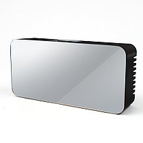Часы электронные настольные зеркальные LED Mirror Clock DS-3622L, фото 2