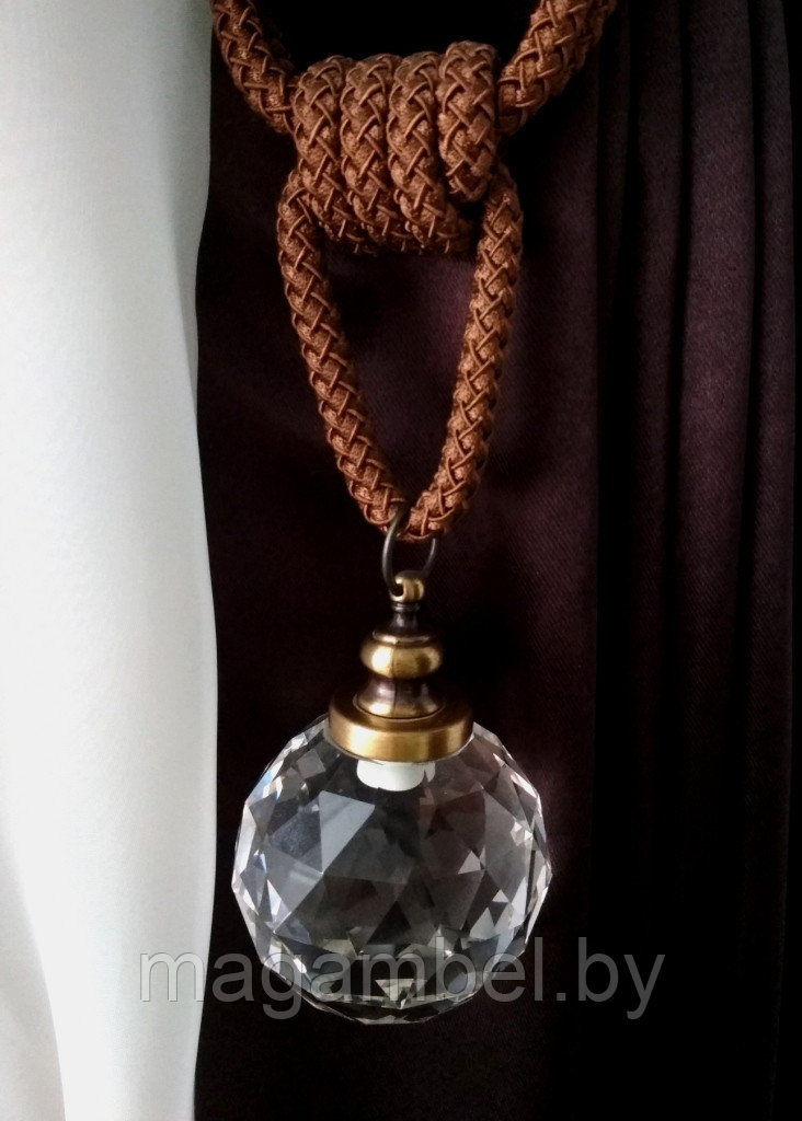 Подхват "Диаманд" для штор и гардин