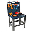 Детский набор строительных инструментов Super Tool в чемодане с верстаком 661-74, фото 3