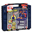 Детский набор строительных инструментов Super Tool в чемодане с верстаком 661-74, фото 4
