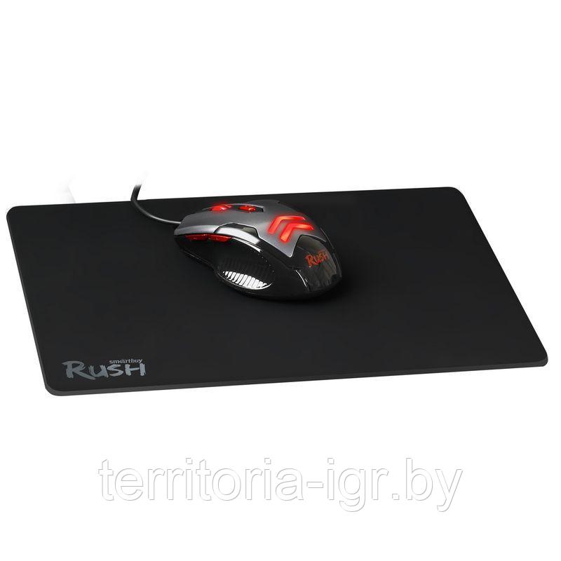 Игровая мышь + коврик SBM-729G-K RUSH Smartbuy - фото 3 - id-p135531815