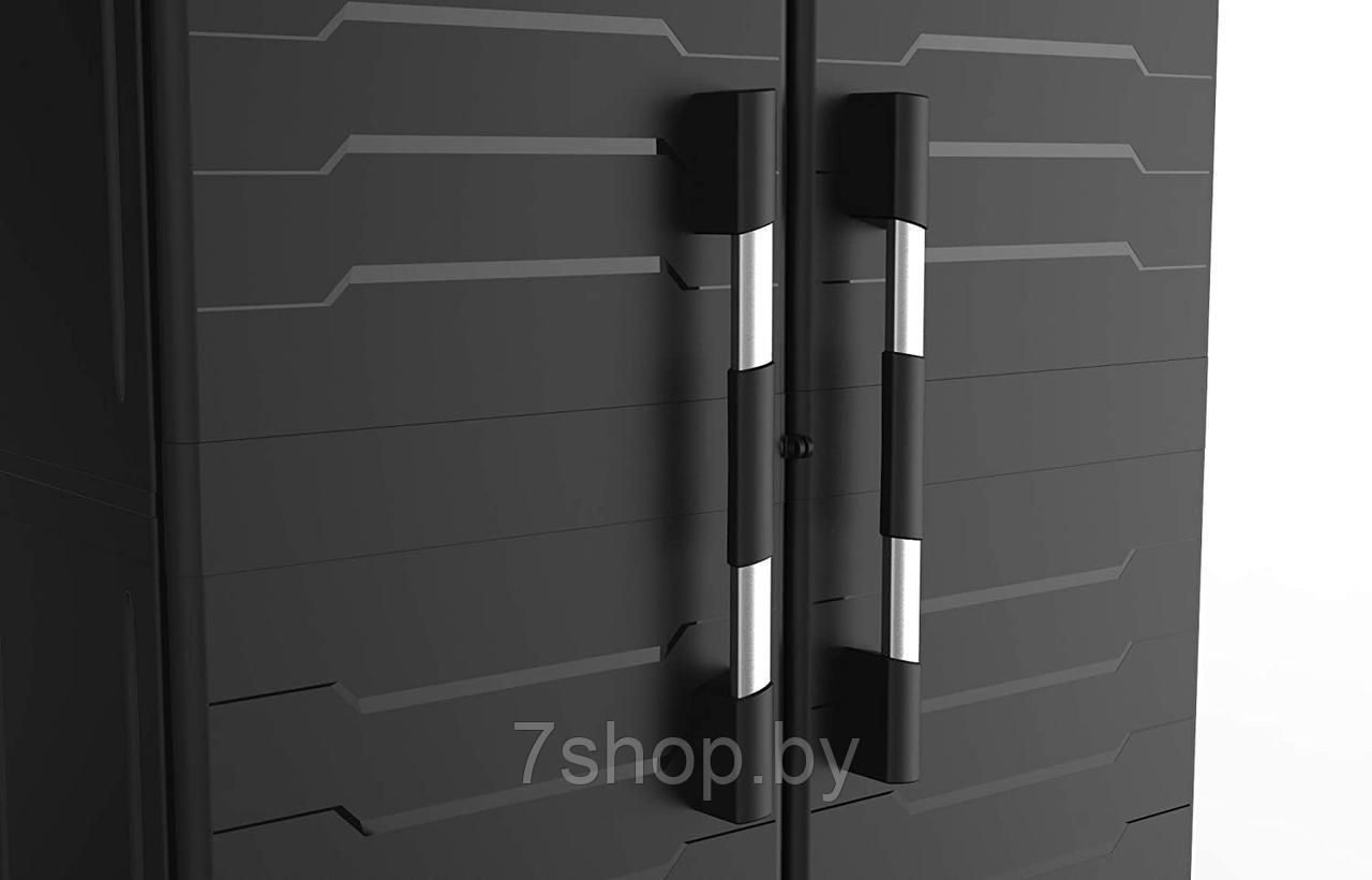 Шкаф Пластиковый высокий XL GARAGE KETER черный - фото 4 - id-p134315976