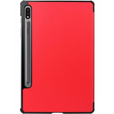 Полиуретановый чехол Nova Case красный для Samsung Galaxy Tab S7 - фото 3 - id-p135531884