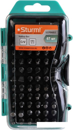 Набор бит Sturm 1270602 (67 предметов)