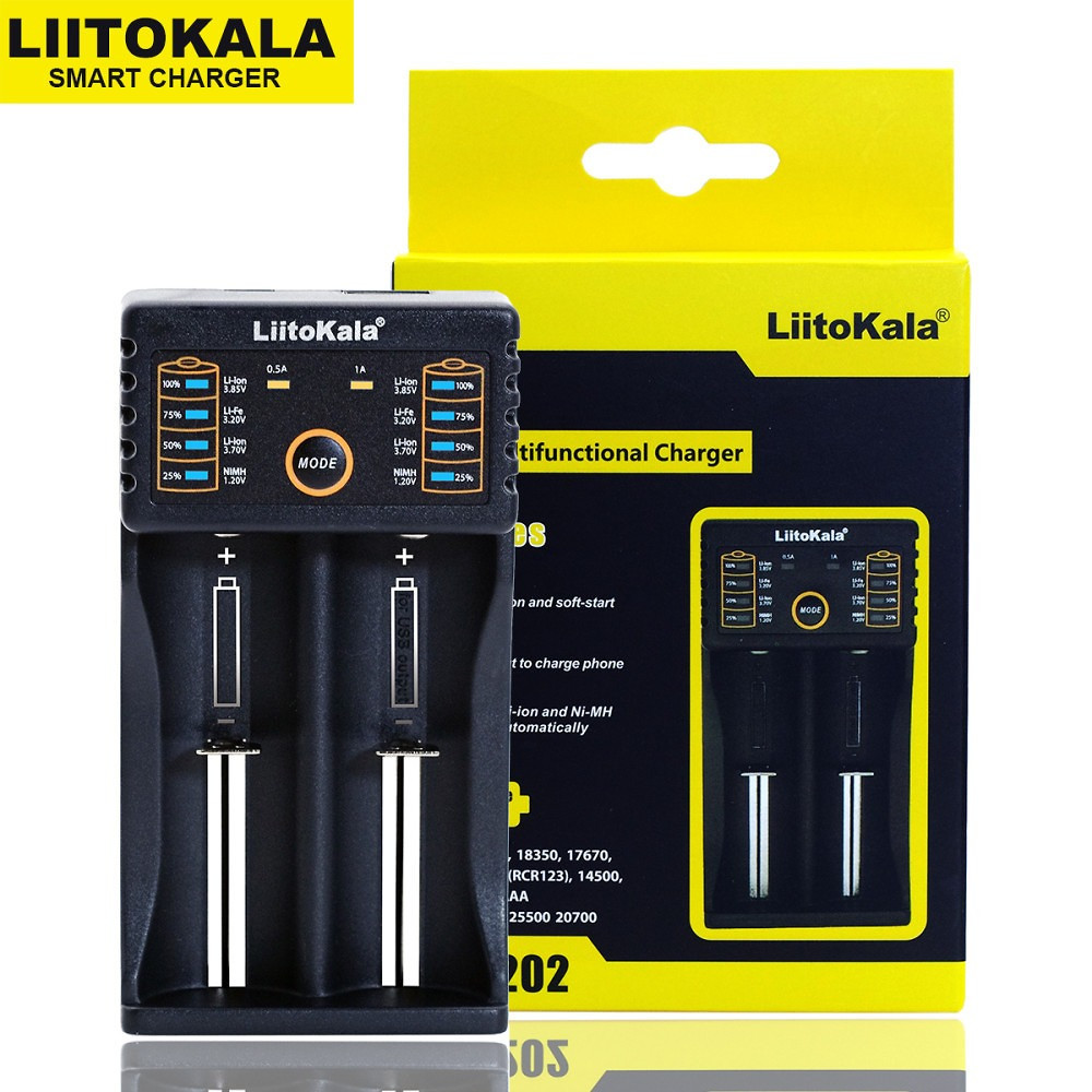 Зарядное устройство LiitoKala Engineer LII-202 (powerbank)