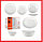 L5301 Столовый сервиз LUMINARC Arcopal Feston White, 38 предметов, 6 персон, набор тарелок, фото 2