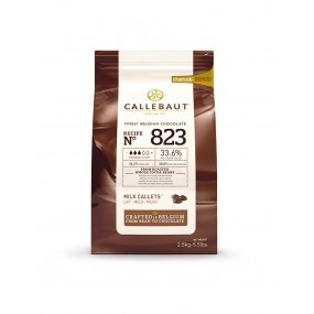 Шоколад молочный Callebaut 33,6% (Бельгия, каллеты, 2.5 кг) - фото 1 - id-p135561189