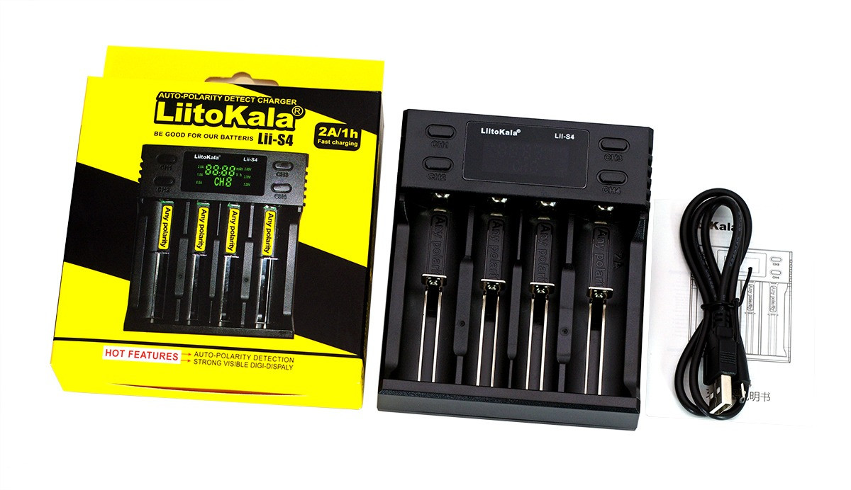 Зарядное устройство LiitoKala Engineer LII-S4 (powerbank) - фото 2 - id-p135561545