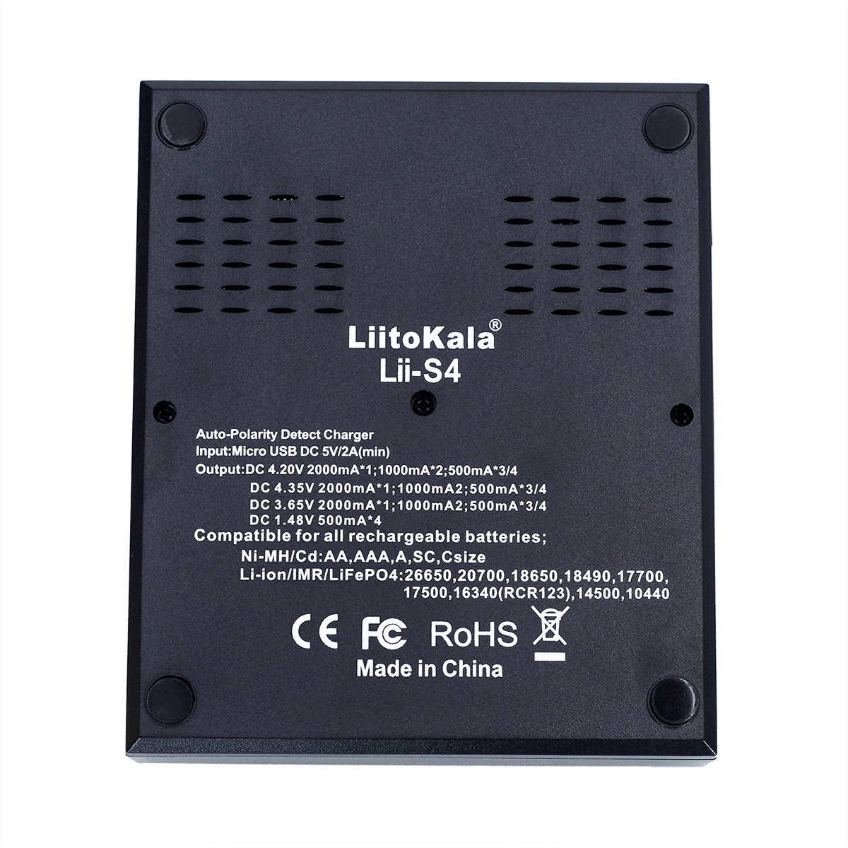 Зарядное устройство LiitoKala Engineer LII-S4 (powerbank) - фото 4 - id-p135561545
