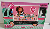 Игровой набор School Bus для кукол LOL + 1 куклы, аналог, арт.BS012
