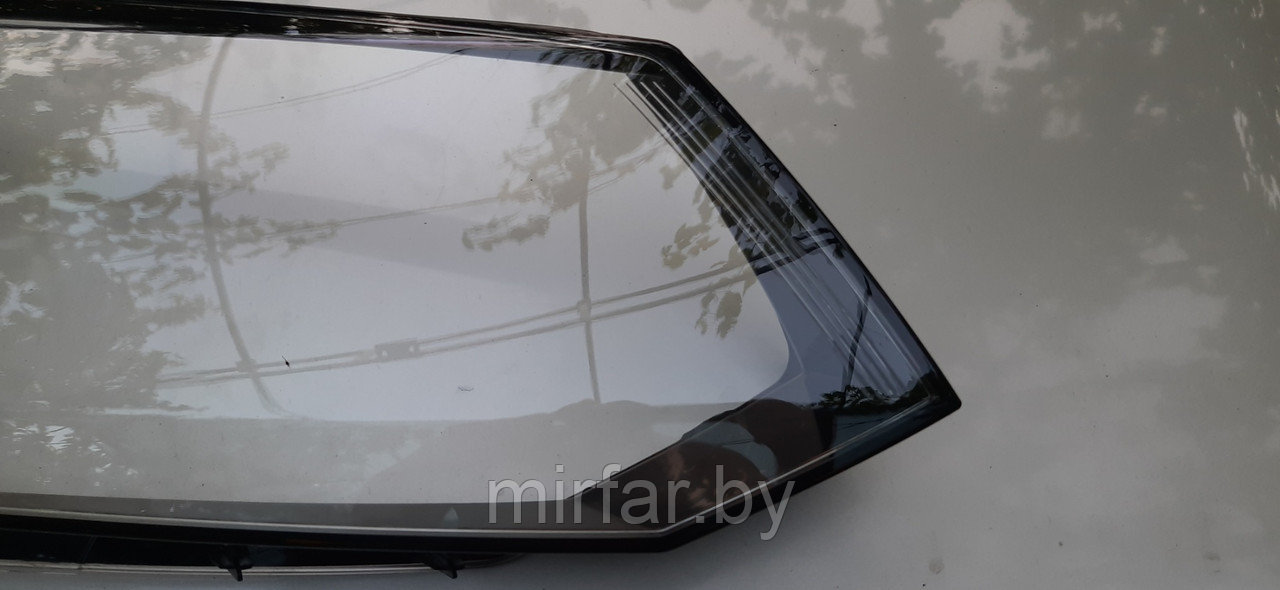 Стекло фары Volkswagen Touareg 2 2010-2014 дорестайлинг левое - фото 6 - id-p135559809