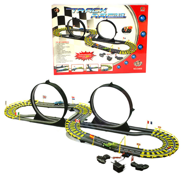 Автотрек Track Racing трасса 565 см от сети 8468 - фото 1 - id-p135569942