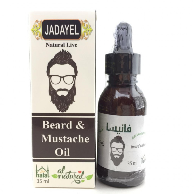 Масло для Роста Бороды и Усов (Jadayel Beard & Mustache Oil), 35 мл